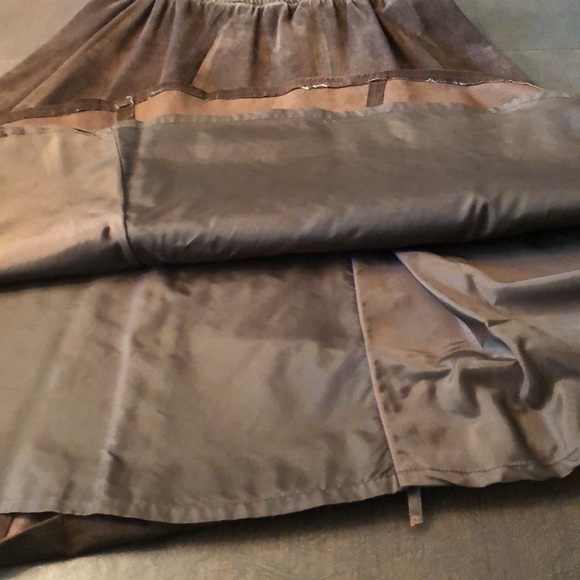 Vintage Pia Rucci Suede Leather Skirt - Picture 9 of 11